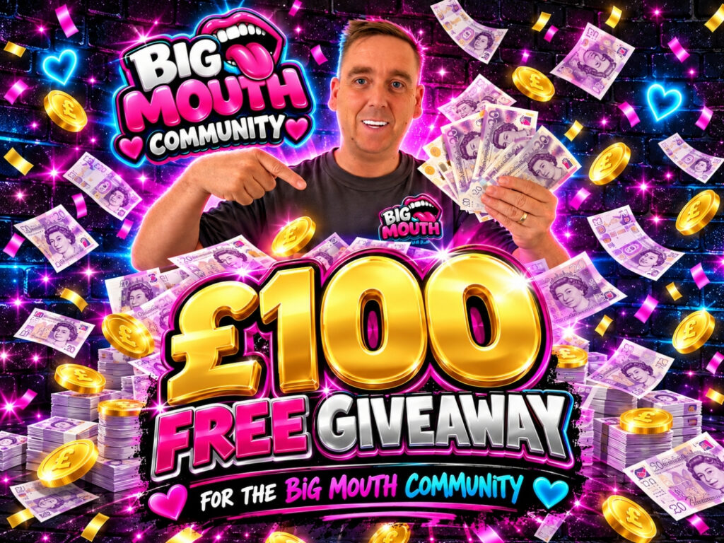 FREE £100 Cash Prize