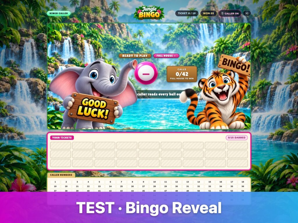 TEST Bingo Reveal (staging)